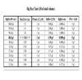 Recommendations for BigDye volumes